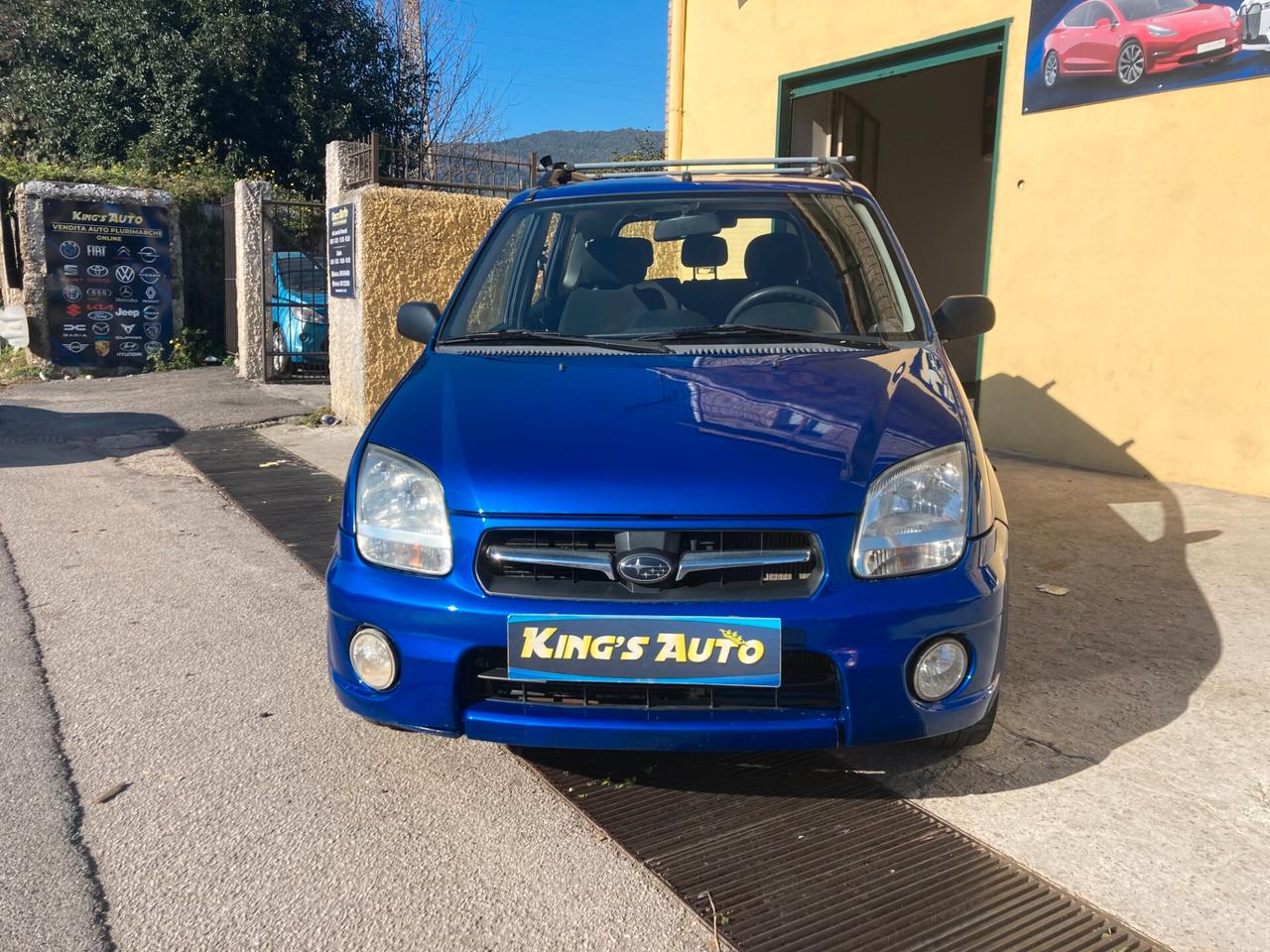 Subaru Justy G3X 1.3 16V 5p. 4X4
