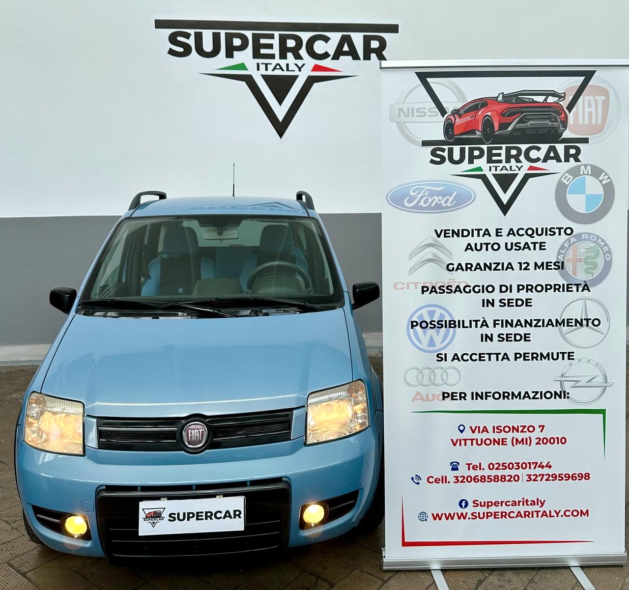 Fiat Panda 1.2 Benz/Metano di serie. Uni Propriet, distrib e friz nuovi