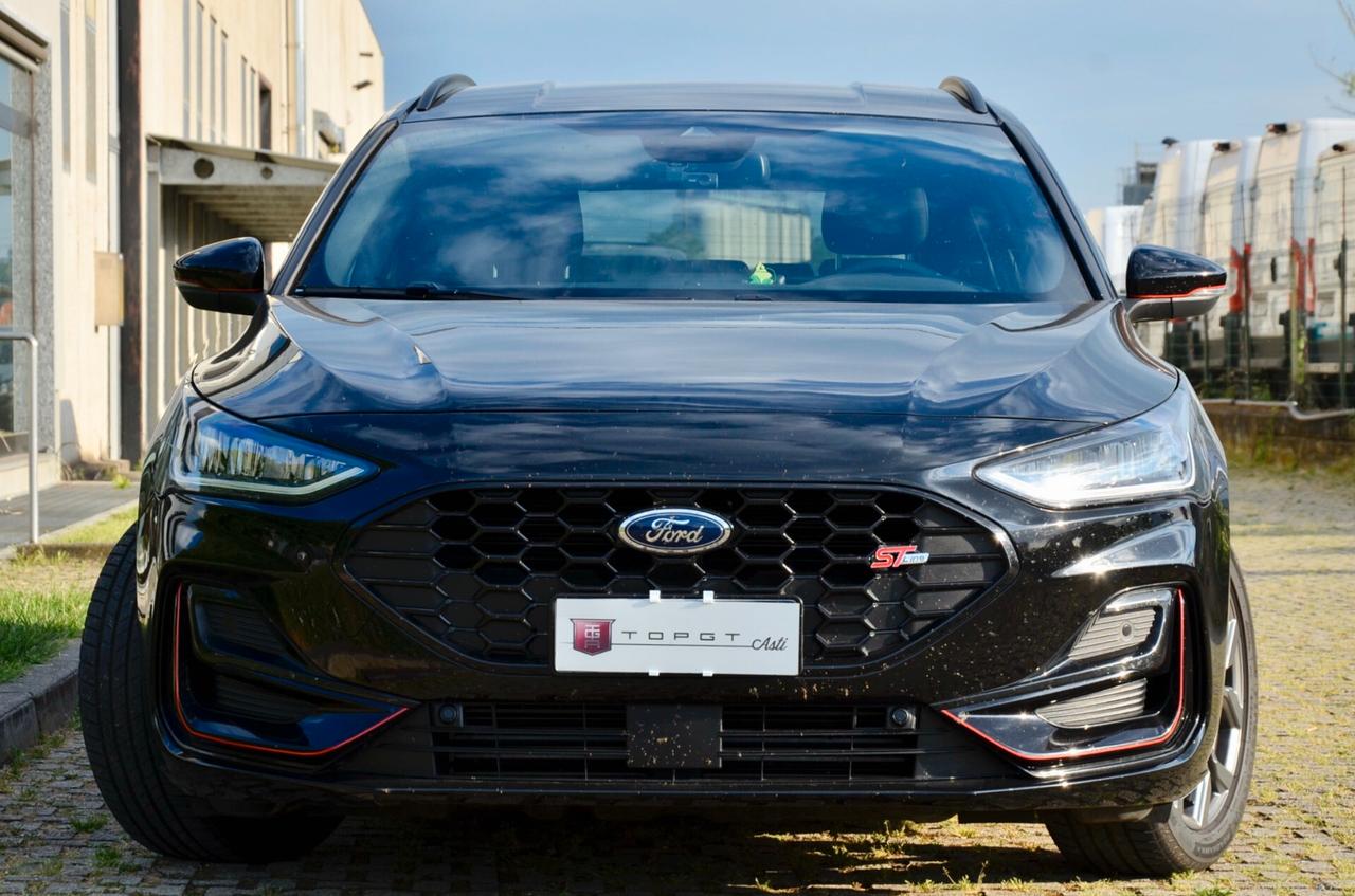 FORD FOCUS SW 1.0 t ECOBOOST HYBRID ST-LINE X 155cv AUTO, UNICOPROPRIETARIO, UFF ITALIANA, SERVICE FORD, EURO 6D, FULL LED, RETROCAMERA, PERMUTE