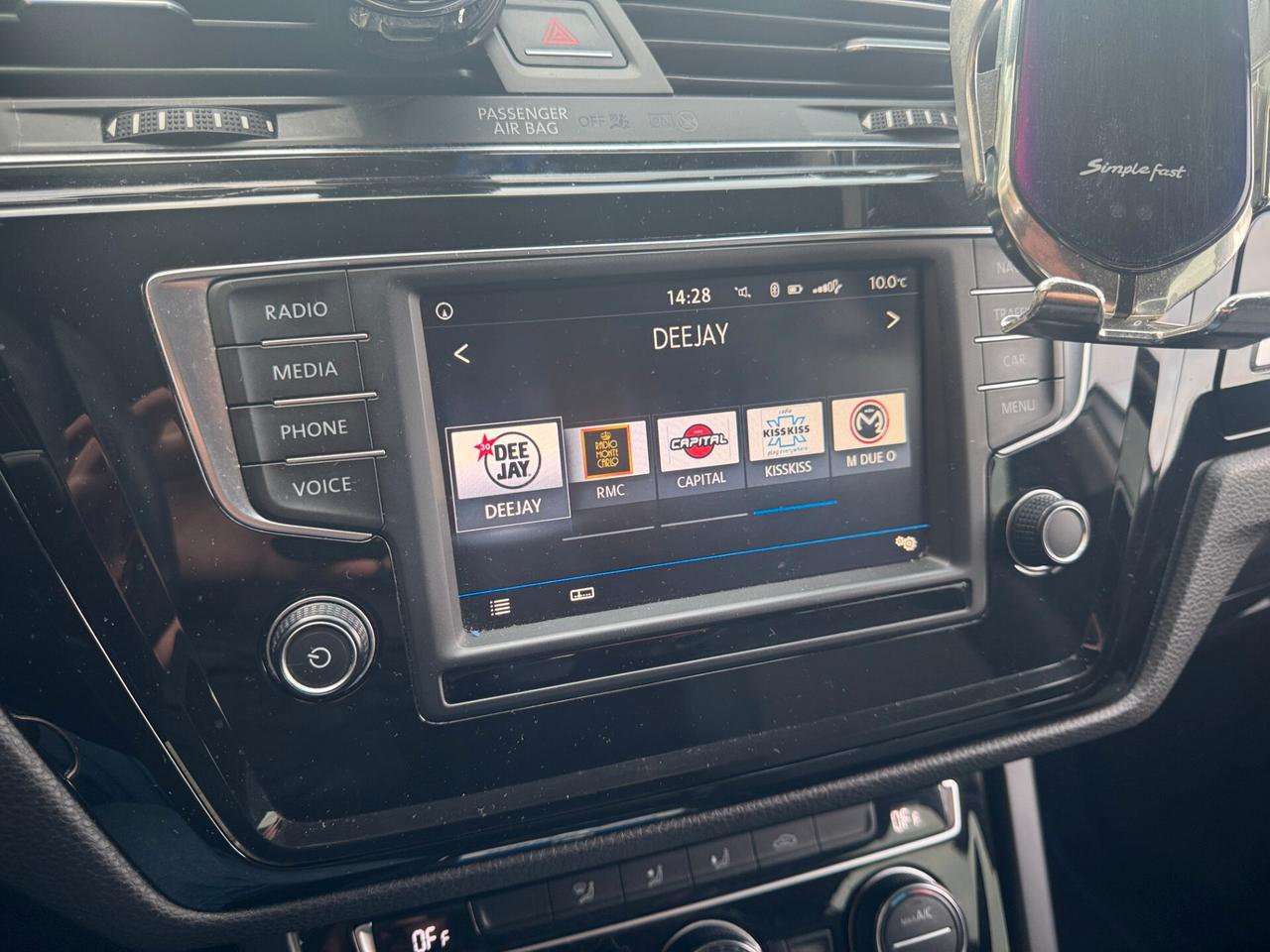 VOLKSWAGEN Touran 1.6 TDI 115 CV Comfortline BlueMotion 7 POSTI