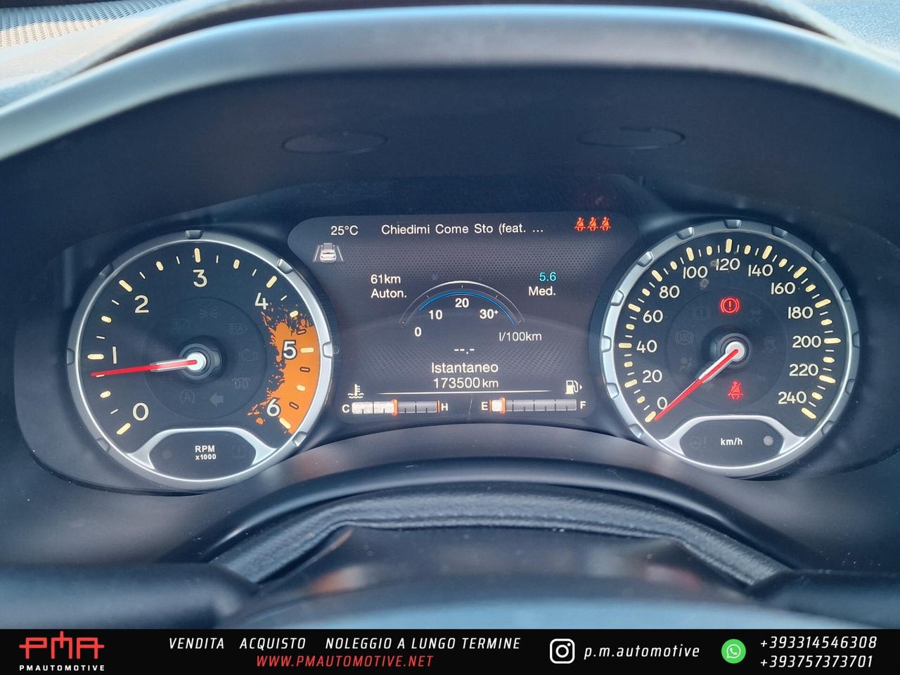 Jeep Renegade 1.6 mjt Limited fwd 120cv E6 Tetto tagliandi jeep
