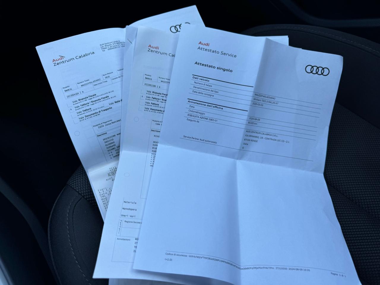 Audi A4 Adavnces plus 163cv matrix