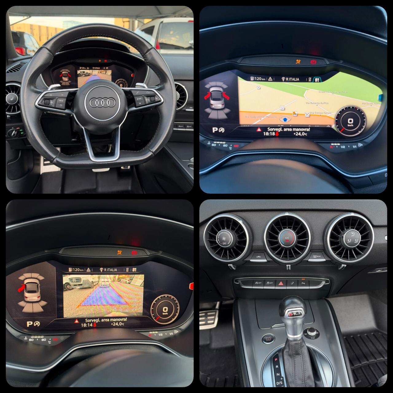 Audi TT Roadster 1.8 TFSI CABRIO AUTOMATICA CAMERA CRUISE SENSORI PDC