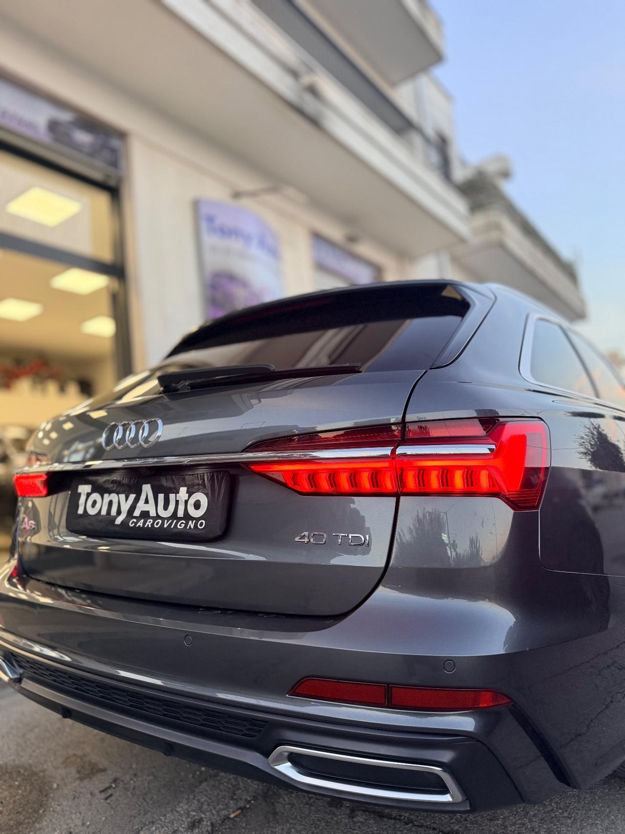 Audi A6 40 2.0 mhev (diesel/elettrica)TDI S tronic Sport, cambio s-tronic, modello S-LINE,KM CERTIFICATI