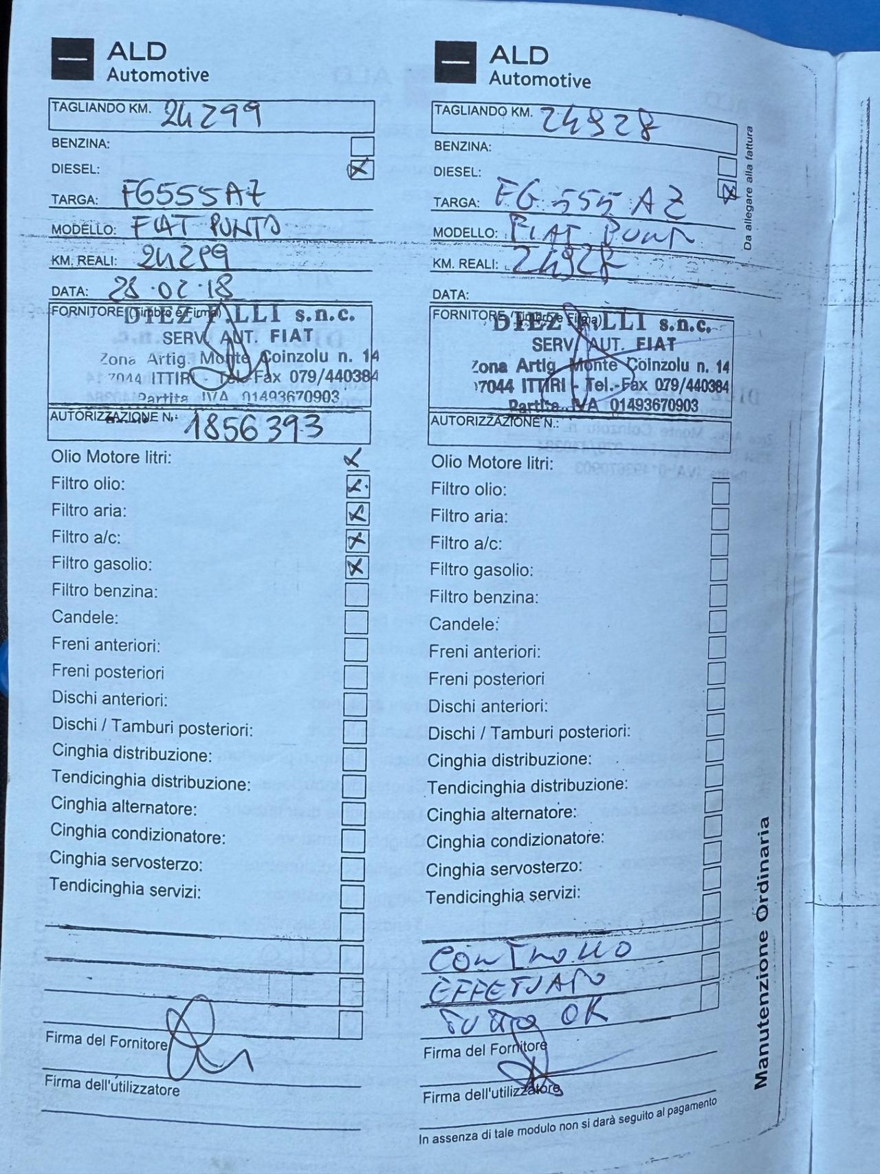 Fiat Punto 1.3 MJT II S&S 95 CV 5 porte Lounge