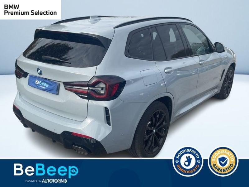 BMW X3 XDRIVE30E MSPORT AUTO