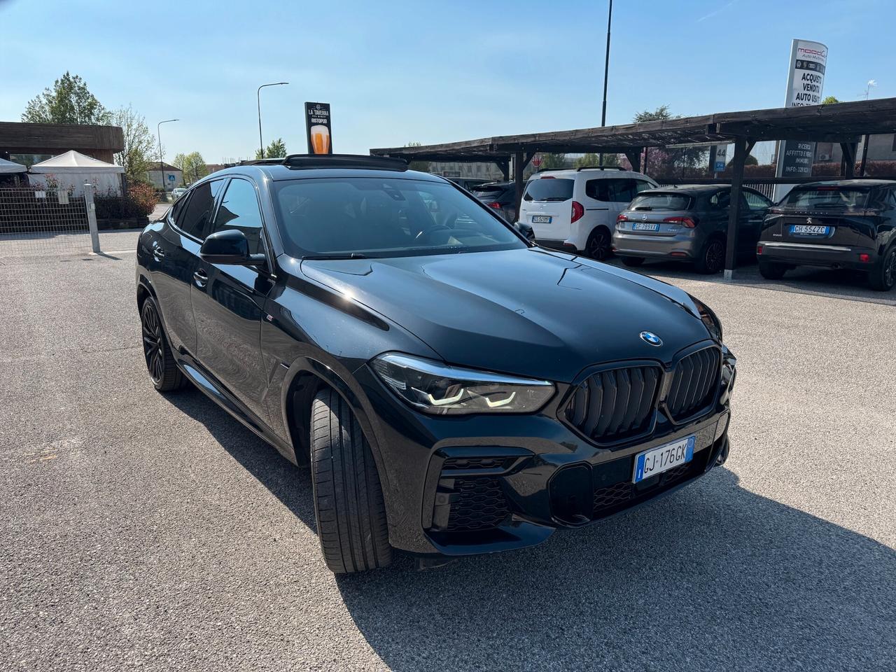 BMW X6 xdrive30d mhev 48V Msport TETTO FULL OPTIONAL