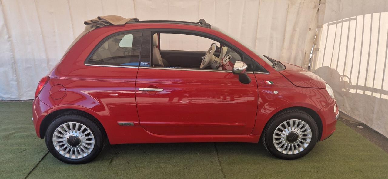 FIAT 500C BENZINA 1.2 69CV CABRIOLET 10/2010