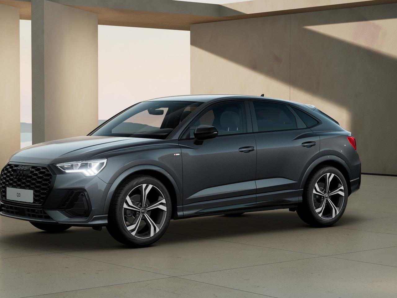 Audi Q3 sportback 35 2.0 tdi identity black s-tronic