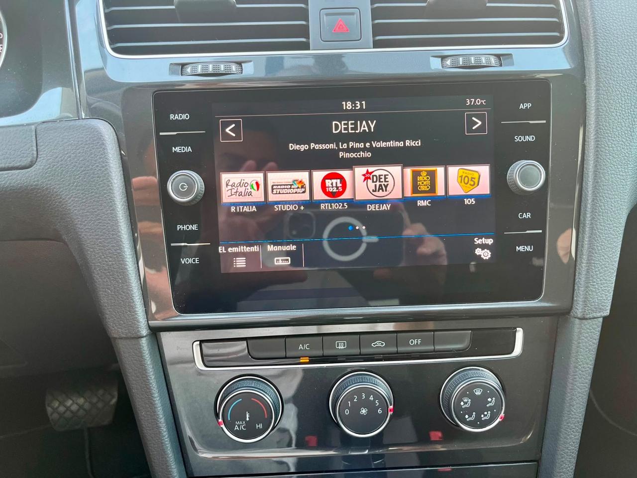 VW Golf 1.6TDI 115CV DSG 2019 119.000km perfetta