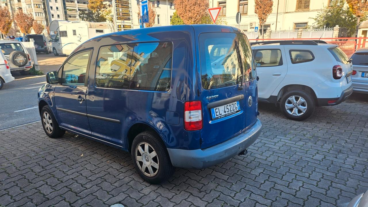 Volkswagen Caddy 1.9 TDI 105 CV LIFE GANCIO TRAINO