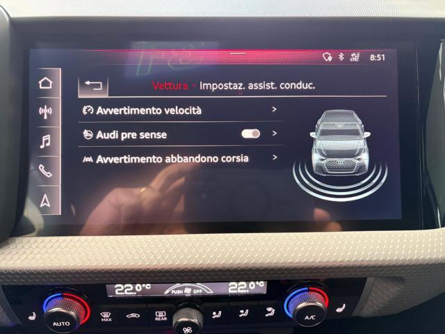 AUDI A1 Sportback 30 TFSI 116CV S line LANE AMBIENT LIGHT