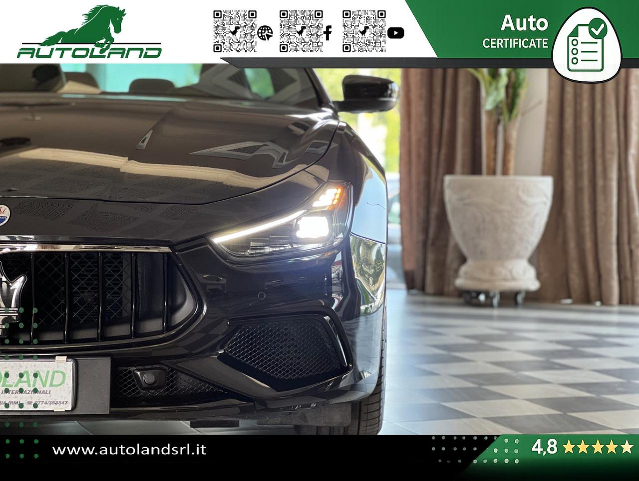 Maserati Ghibli 3.0 V6 ds Granlusso 275cv auto my19