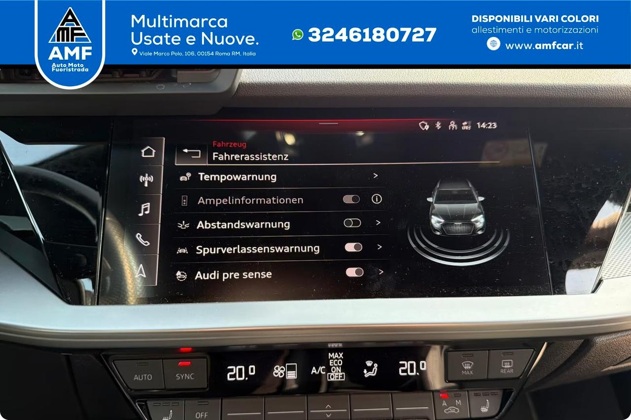 Audi A3 S-Line Sportback/1.Hd/MATRIX/NAVI/AMBIENTE