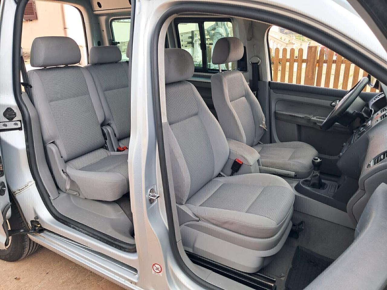 Volkswagen Caddy 1.9 TDI PIANALE RIBASSATO TRASPORTO DISABILI UNIPRO