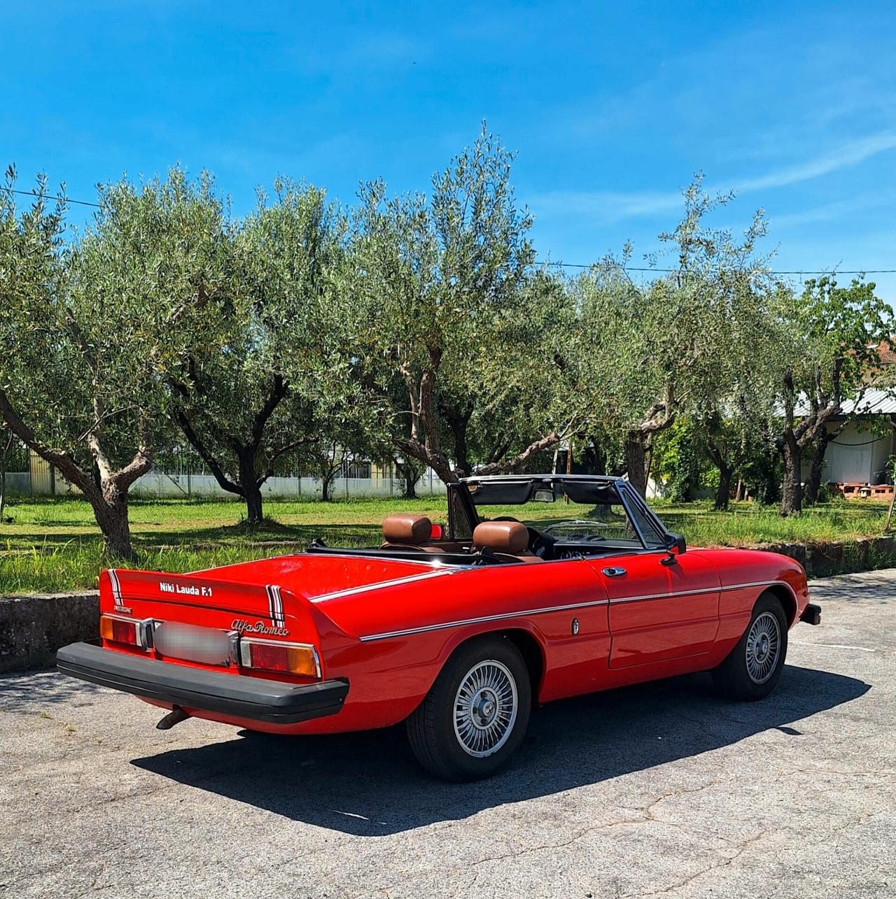 Alfa Romeo Spider Duetto 2.0 Veloce NIKI LAUDA N° 154 di 350 Prodotte