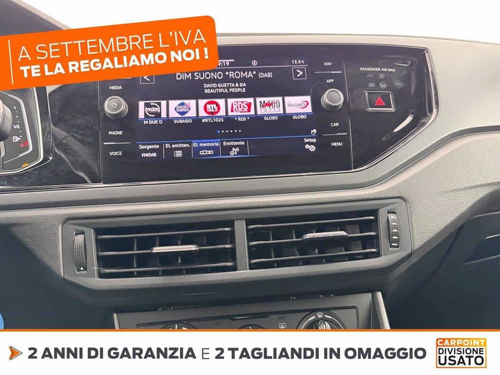 VOLKSWAGEN Taigo 1.0 tsi r-line 110cv dsg del 2022
