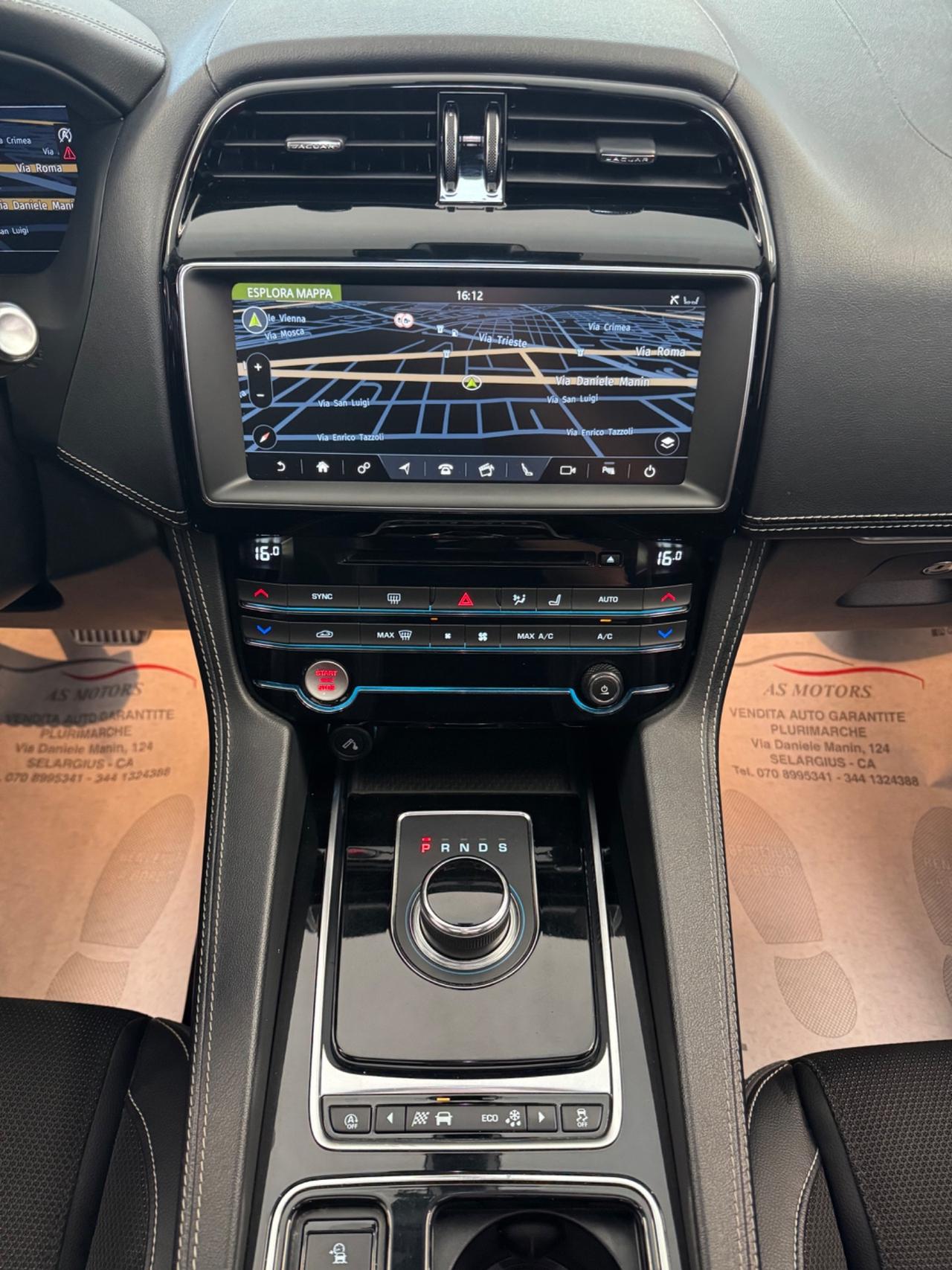 Jaguar F-Pace 2.0 D 180 CV R-Sport Tetto Apribile