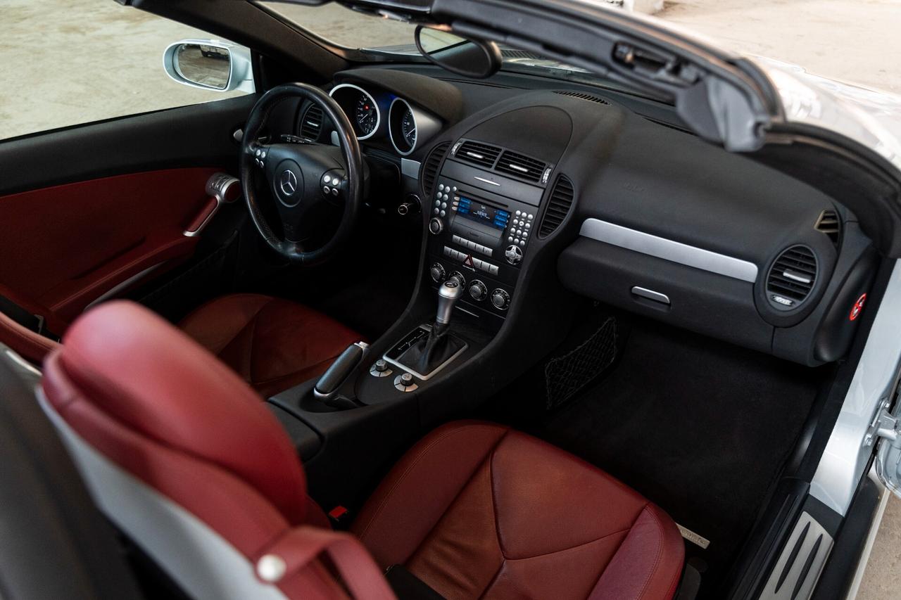 Mercedes-benz SLK V6 272Cv 7G-tronic - Selleria pelle rosso cartier Cerchi in lega AMG 19'