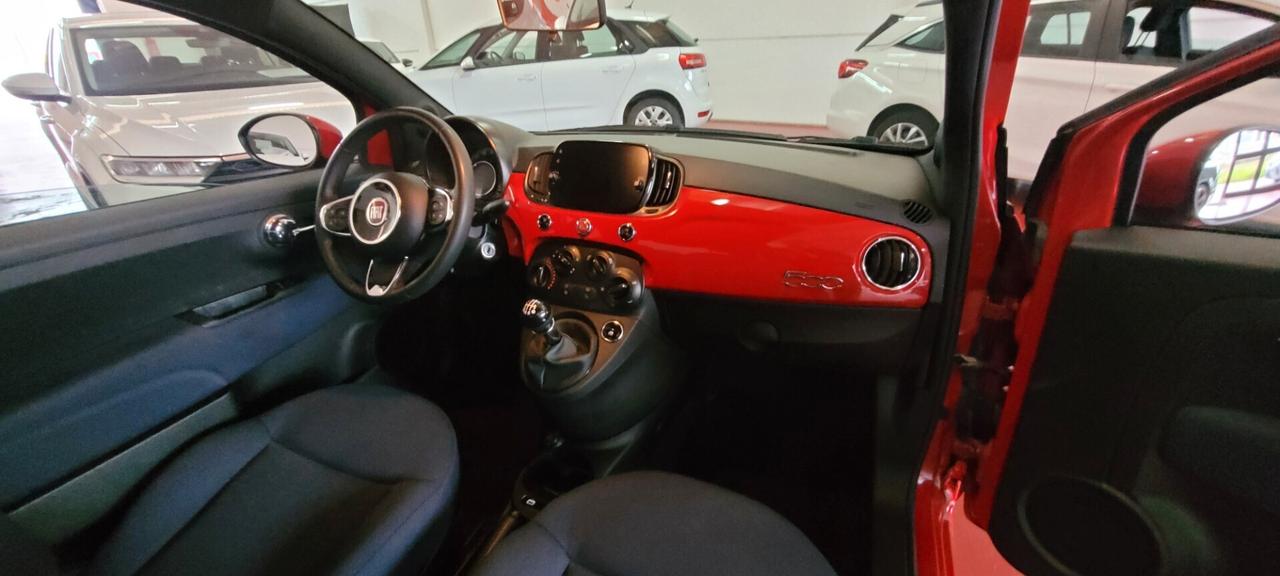 Fiat 500 1.0 Hybrid Red