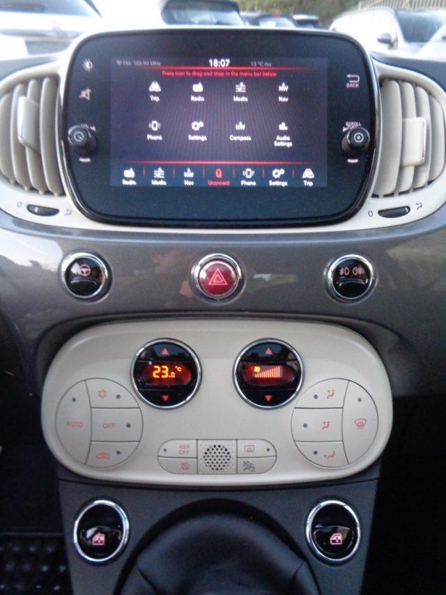 FIAT 500 1000 HYBRID 70 CV NAVI CARPLAY CLIMAUTO PDC TETTO