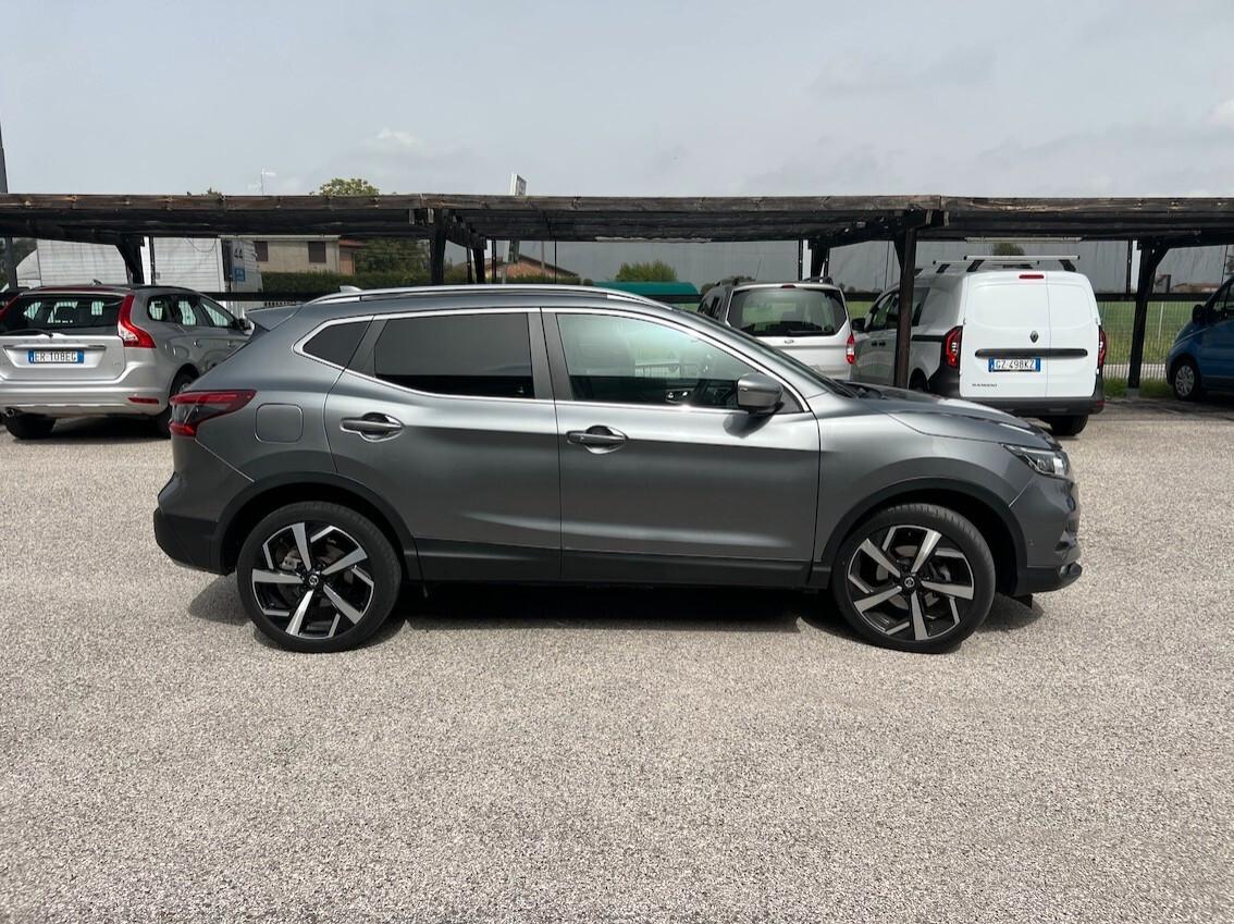 Nissan Qashqai 1.3 dig-t Tekna 160cv TETTO PELLE LED 1 PROPR.