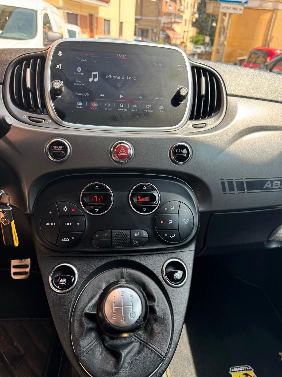 Abarth 595 1.4 Turbo T-Jet 160 CV Pista, UNIPRO, ORIGINALE, PERFETTA, SCARICHI RECORD MONZA