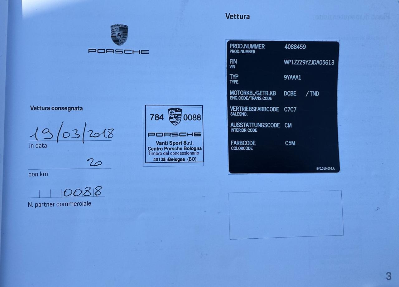 Porsche Cayenne 2.9 v6 - + iva - in garanzia