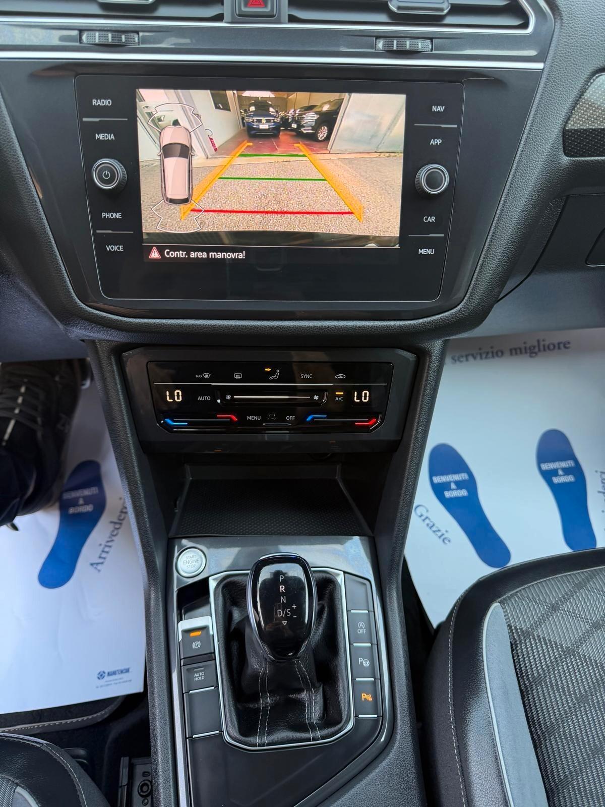 Volkswagen Tiguan Allspace 2.0 TDI SCR DSG R-Line 7 POSTI GRANZIA UFFICIALE FINO 2028