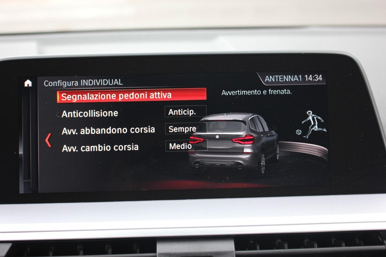 BMW X3 20D X-DRIVE 190CV AUTOMATICA *PREZZO VERO* UNIPRO