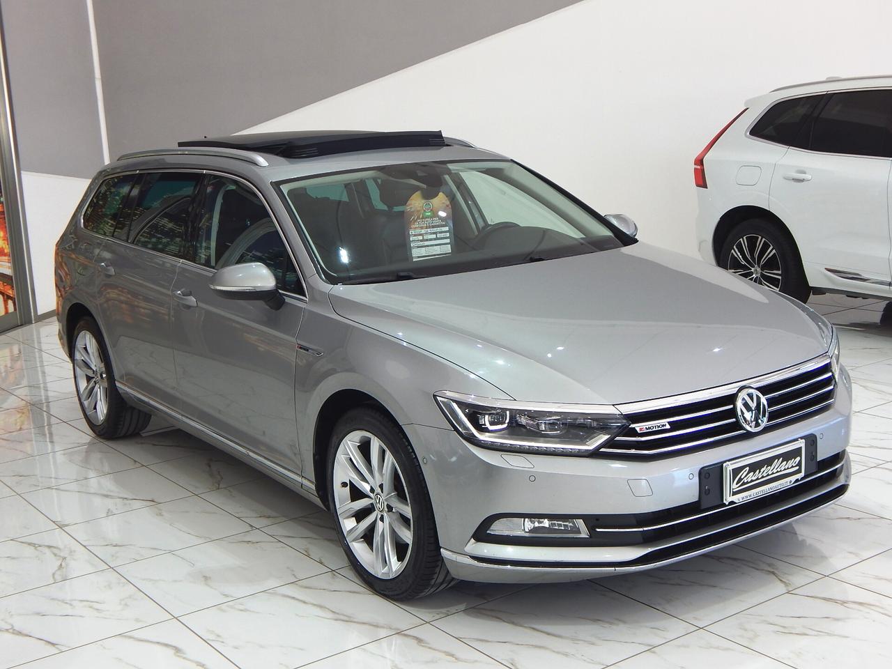 Volkswagen Passat Variant 2.0 TDI Highline 4motion 190cv DSG TETTO-NAVI-PELLE-LED