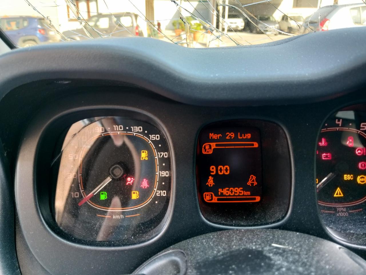 Fiat Panda 1.2 GPL Pop Van 2017 SINISTRATA