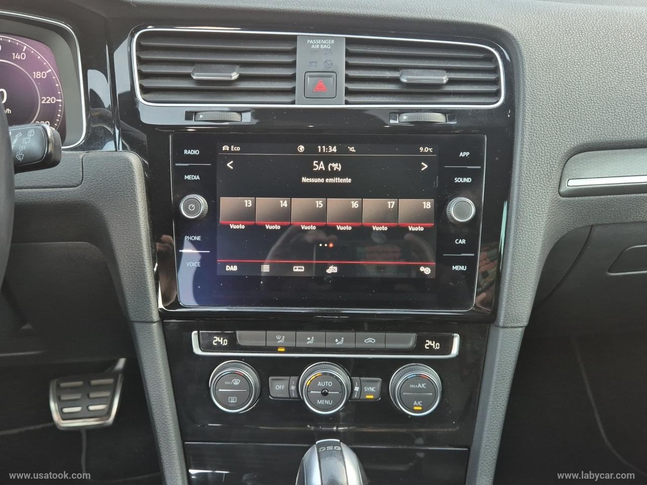 VOLKSWAGEN Golf GTI Perf. 2.0 245CV TSI DSG 5p. BMT GTI PERFORMANCE 245CV