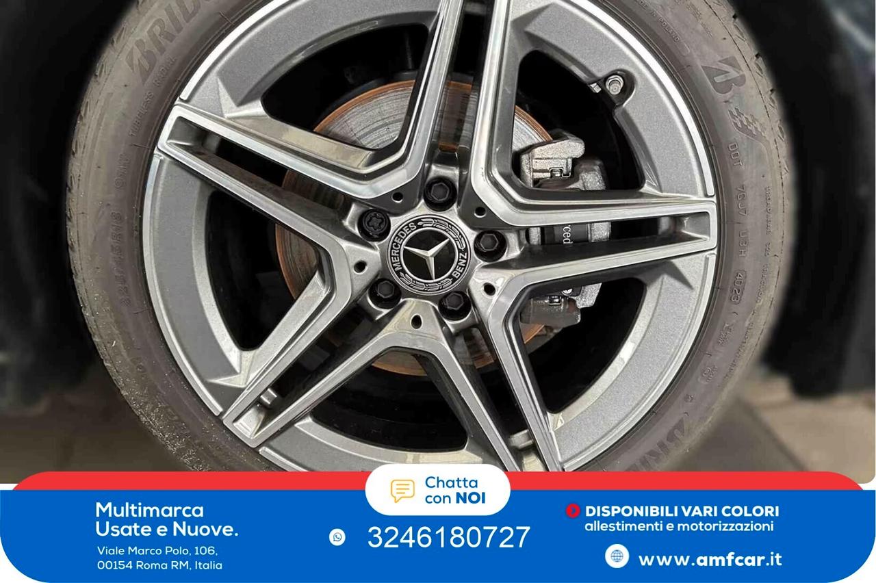 Mercedes-benz A 200 AMG BENZINA PDC Avviso di corsia +Telecamera