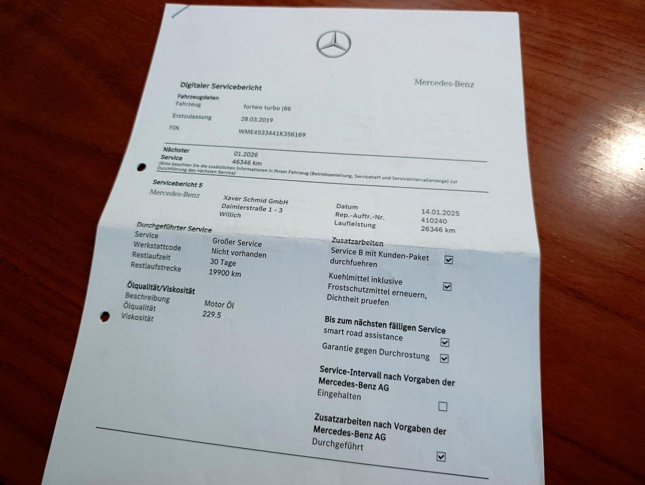 Smart ForTwo 90 0.9 Turbo twinamic Passion Km 31.343