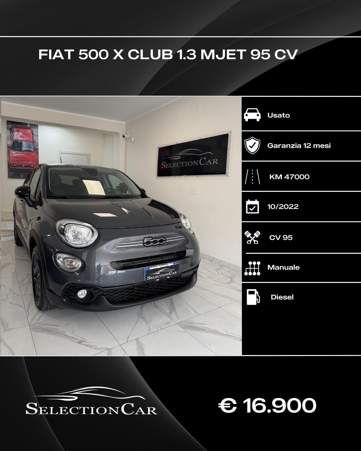 Fiat 500X 1.3 MultiJet 95 CV Club