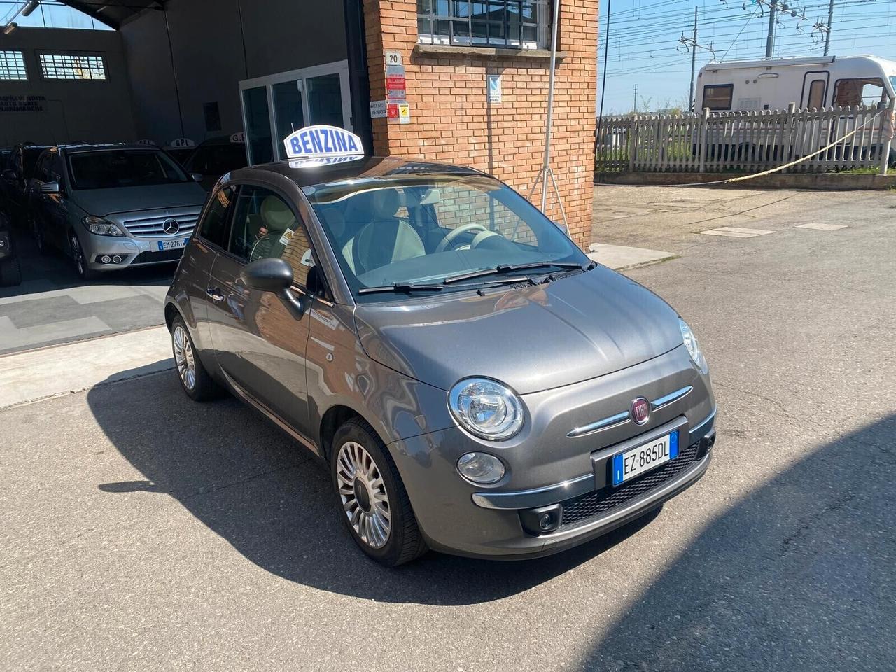 Fiat 500 1.2 69cv Lounge Tetto Panoramico - NEOPATENTATI - GARANZIA 12 MESI