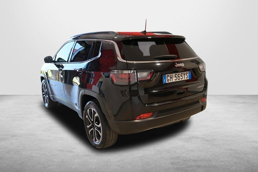 JEEP COMPASS 1.6 M-JET 16V 130CV 6M. 2WD LIMITED ( FARI LED - PELLE - COCKPIT - ADAPTIVE CRUISE - MIRROR - PDC - TELECAMERA POST. - CERCHI 18 )