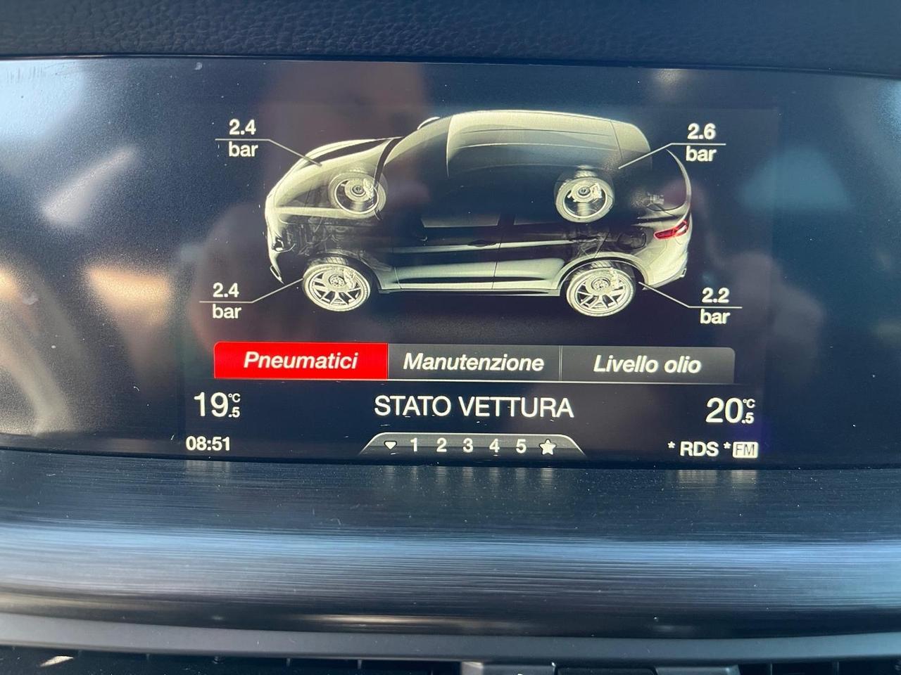 Alfa Romeo Stelvio 2.2 mjt camb aut-km 119000-2018