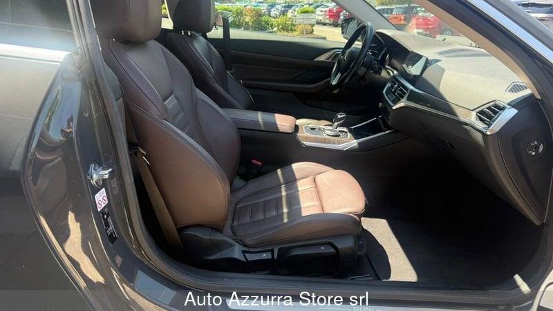 BMW Serie 4 430d Coupe mhev 48V xdrive Msport auto *TETTO, HARMAN KARDON, PROMO AZZURRA*