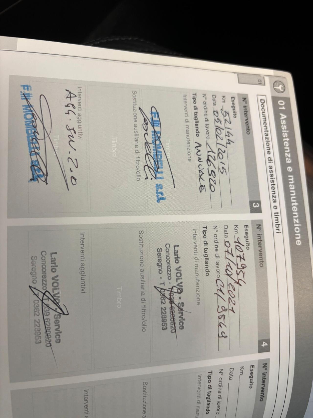 Volvo V60 * 2.0 d3 Summum geartronic*TAGLIANDI CERTIFICATI