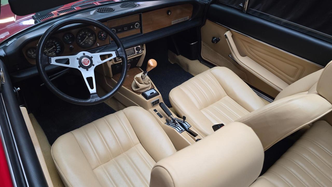 Fiat 124 Spider 2.0i certif. ASI con C.R.S