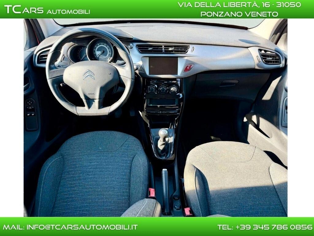 CITROEN C3 1.2 BENZINA -NEOPATENTE-GARANZIA 3 ANNI