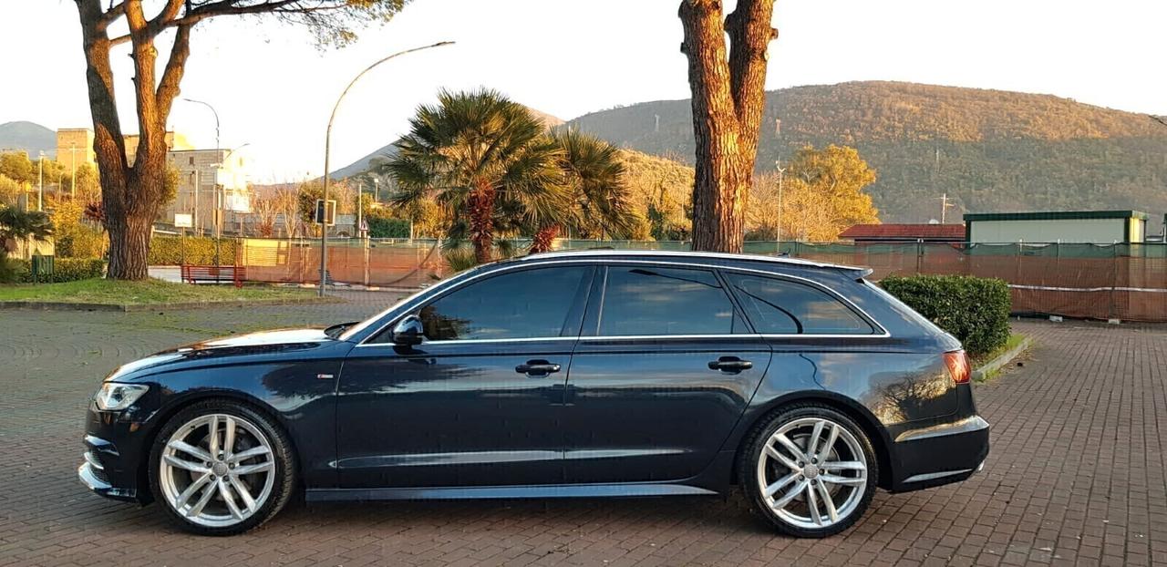 Audi A6 Avant 3.0 TDI 272 CV quattro S tronic s-line,tetto apribile,interni in pelle ghiaccio,fari led bixeno,,cerchi da 20,navigatore ,full optional