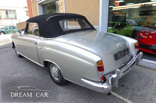 MERCEDES-BENZ 220 S PONTON CABRIOLET - TARGA ORO ASI