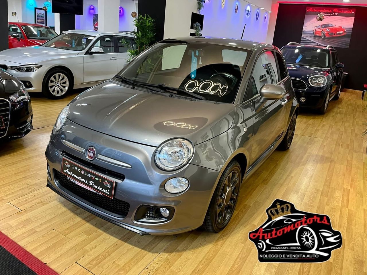 Fiat 500 S 1.2 -PELLE -NEOPATENTATI OK-GARANTITA-2013