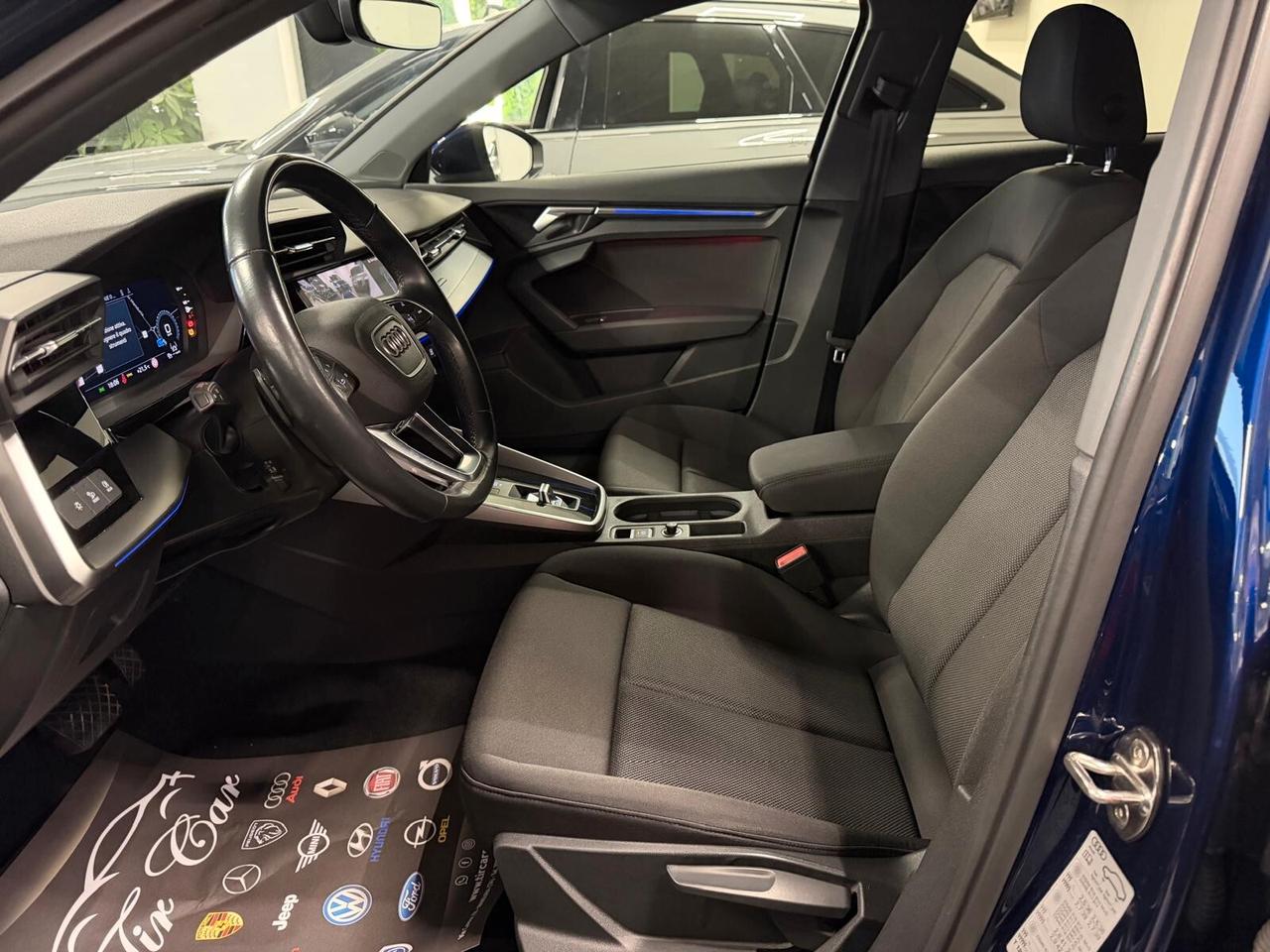 AUDI A3 SPORTBACK 35 TDI 2.0 150CV S-TRONIC NAVI CRUISE CAM ANNO 2022