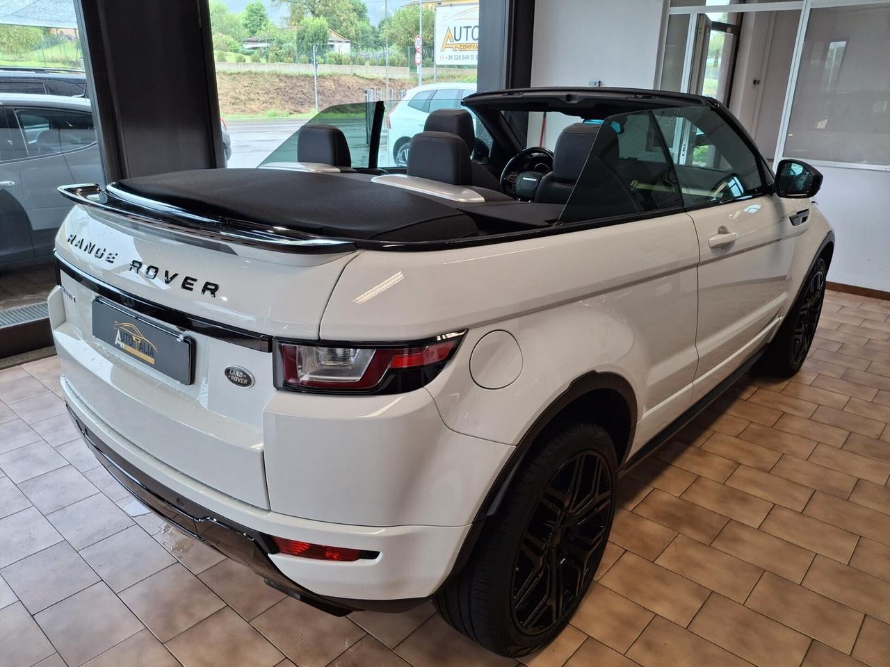 Land Rover Range Rover Evoque Cabrio 2.0 td4 HSE *TAGLIANDI CERTIFICATI