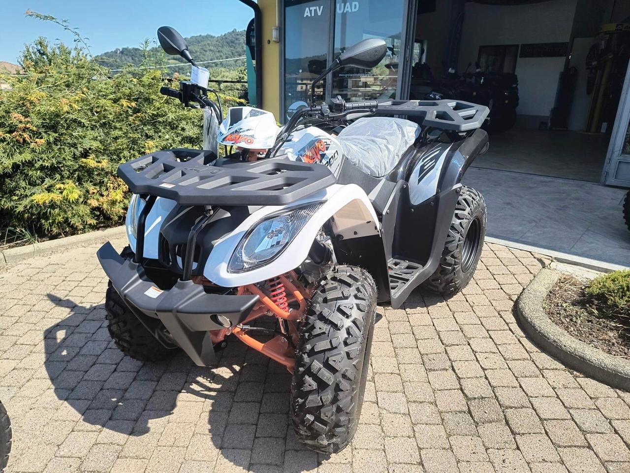 Quad kayo au 200 agricolo trattore targa gialla