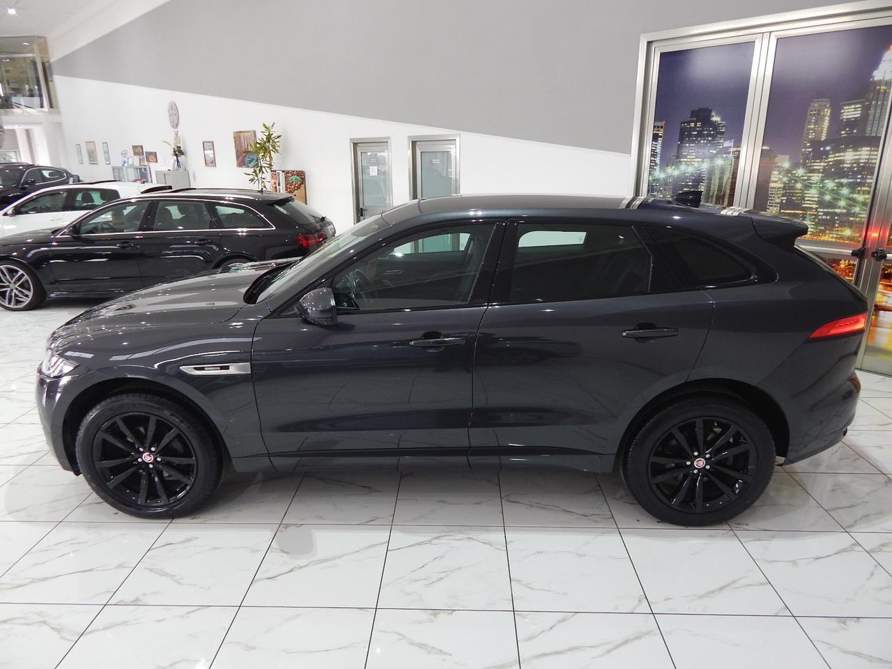 Jaguar F-Pace 2.0d i4 R-Sport 180cv Aut TETTO-NAVI-PELLE-PARK